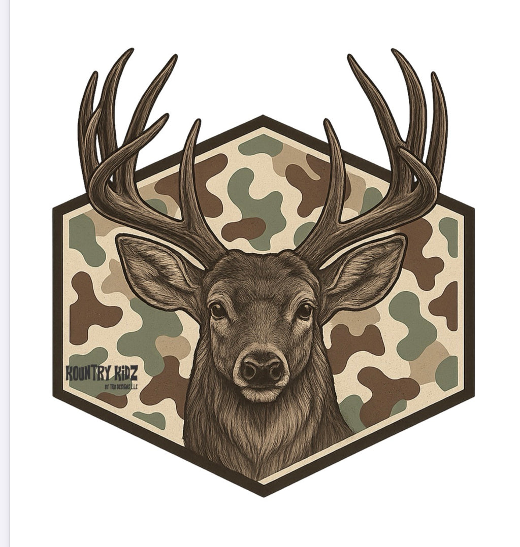 Kountry Kidz Collection, Camo Deer